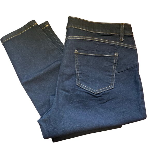 Dark Wash Skinny Jeans - Picture 1 of 3